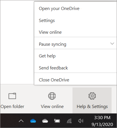 selective sync onedrive for business mac